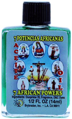 Spiritual Oil Seven African Powers 1/2oz