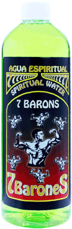 Spiritual Water 7 Barons 16oz Agua Espiritual 7 Barones