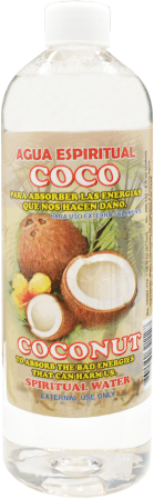 Spiritual Water Coconut 16oz Agua Espiritual Coco