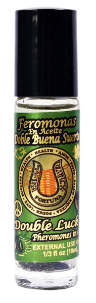 Pheremone Body Oil Double Fast Luck ROLL ON 1/3oz