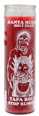 Holy Death Stop Rumors & Mute Screened Candle