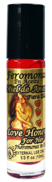 Pheremones Body Oil Love Honey (W) ROLL ON 1/3oz