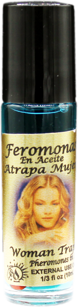 Pheremone Body Oil Woman Trap ROLL ON 1/3oz