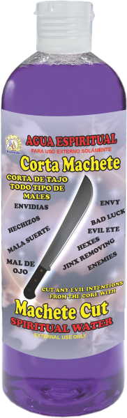 Spiritual Water Machete Cut 16oz Agua Espiritual Corta Machete