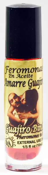 Pheremones Body Oil Guajiro Bind ROLL ON 1/3oz
