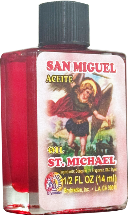 Spiritual Oil St Michael 1/2oz San Miguel Aceite Espiritual