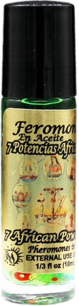 Pheremone Body Oil 7 African Powers ROLL ON 1/3oz