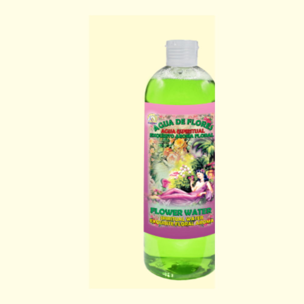 Floral Water 16 oz Spiritual Water bottle