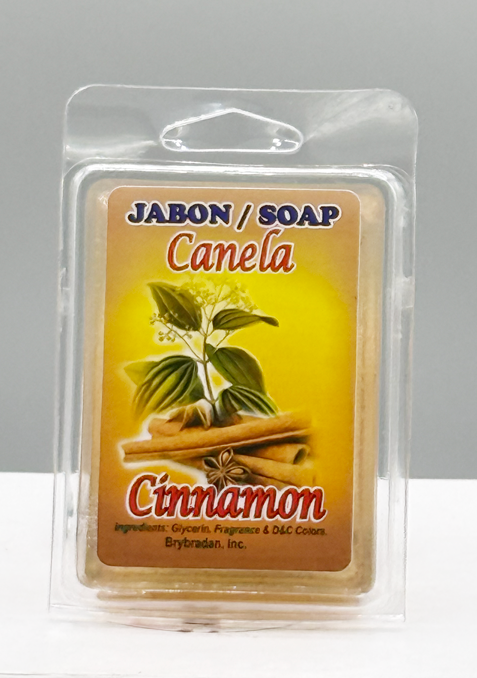 Cinnamon Glycerin Soap 3.5 oz - Jabón de Canela