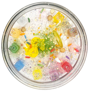 Candle New Year Angel of Abundance Scented 12 Colors Jumbo Glass