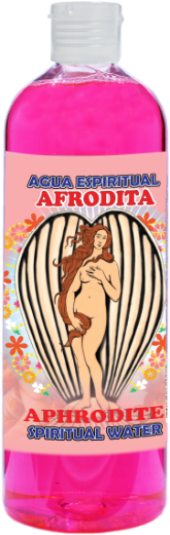 Spiritual Water Aphrodite 16oz Agua Espiritual Afrodita