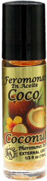 Pheremone Body Oil Coconut ROLL ON 1/3oz