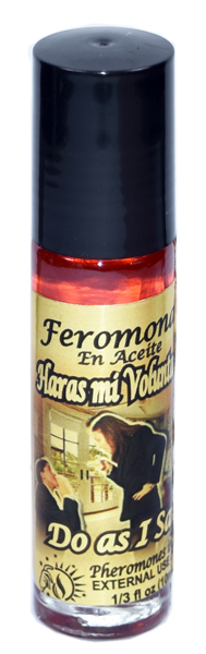 Pheremone Body Oil Do As I Say ROLL ON 1/3oz