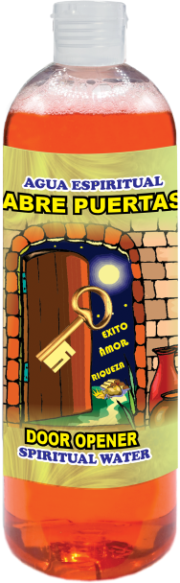 Spiritual Water Door Opener 16oz Agua Espiritual Abre Puertas