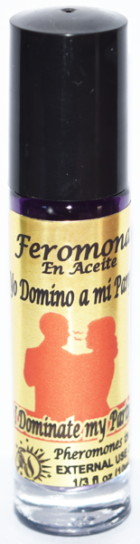 Pheremones Body Oil I Dominate my Partner ROLL ON 1/3oz
