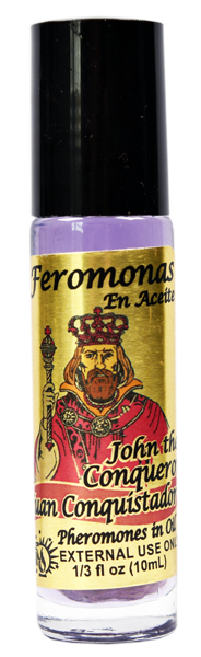 Pheremones Body Oil John The Conquerer ROLL ON 1/3oz