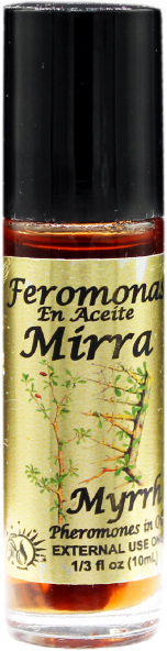 Pheremone Body Oil Myrrh ROLL ON 1/3oz