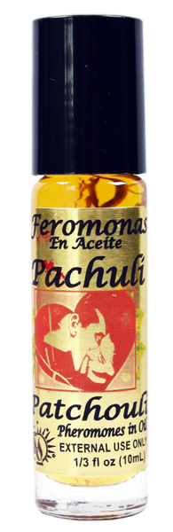 Pheremone Body Oil Patchouli ROLL ON 1/3oz