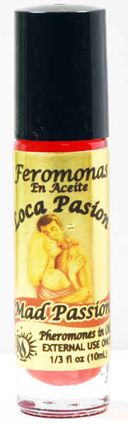 Pheremone Body Oil Mad Passion ROLL ON 1/3oz